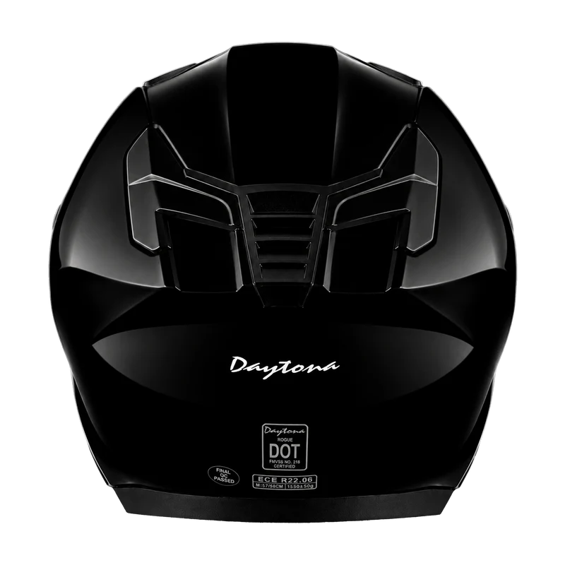 Daytona Rogue Solid Full Face Motorcycle Helmet
