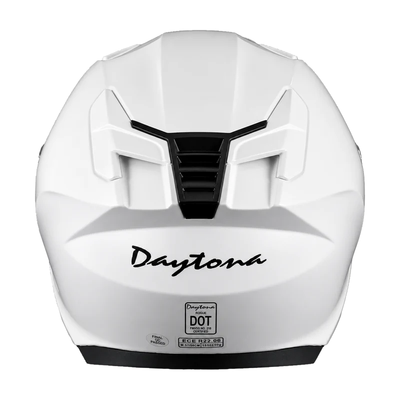 Daytona Rogue Solid Full Face Motorcycle Helmet