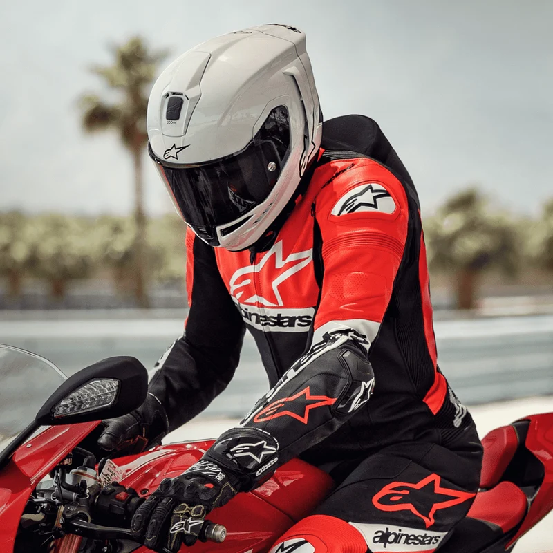 Alpinestars Supertech R10 Solid Full Face Motorcycle Racing Helmet