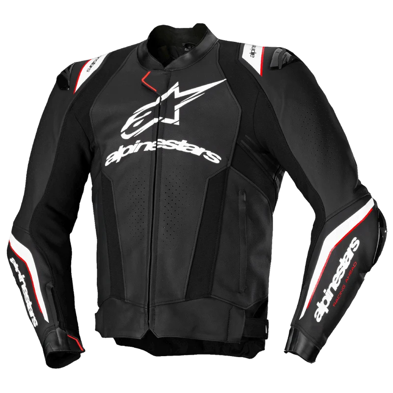 Alpinestars Men's Missile v3 Ignition Leather Motorcycle Jacket