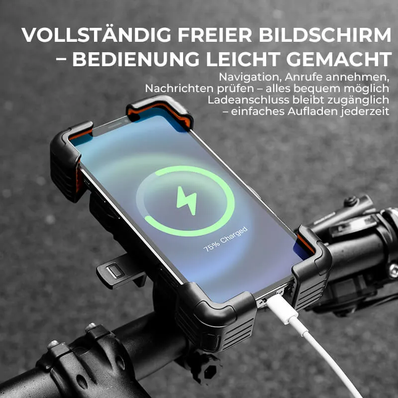 Fahrrad Handyhalterung 360° Drehbar für 4,5-7,2 Zoll