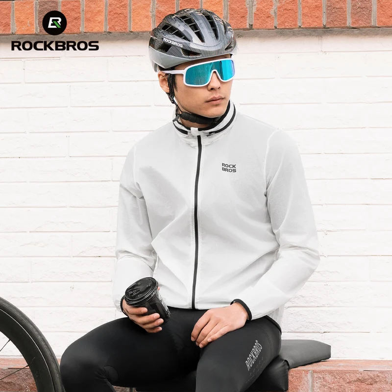 Leichte Fahrradjacke Nachleuchtend Faltbar Sommer Herren/Damen