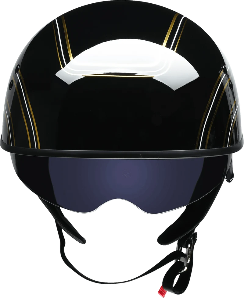Z1R Vagrant Varsity Half Face Motorcycle Helmet