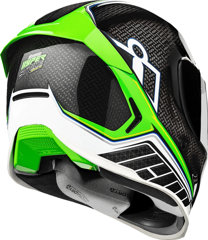 Icon Airframe Pro Carbon Hyperstrike Full Face Motorcycle Helmet