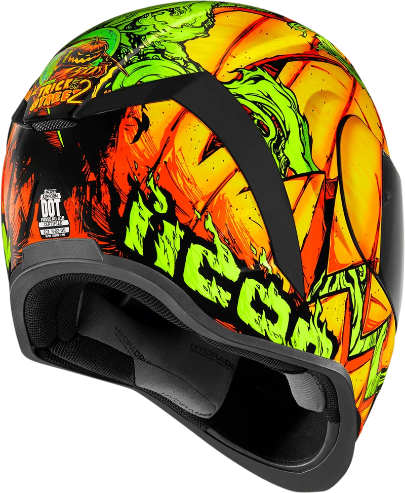 Icon Airform Trick or Street Full Face Motorcycle Helmet
