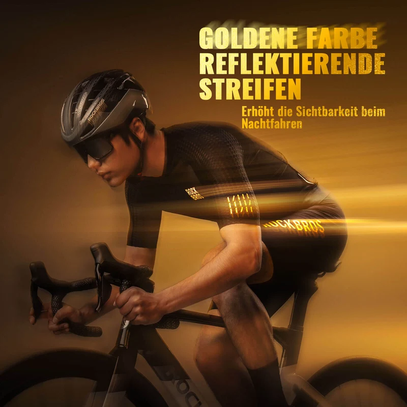 Herren Kurzarm Hochleistungs-Radtrikot Jersey für MTB & Rennrad