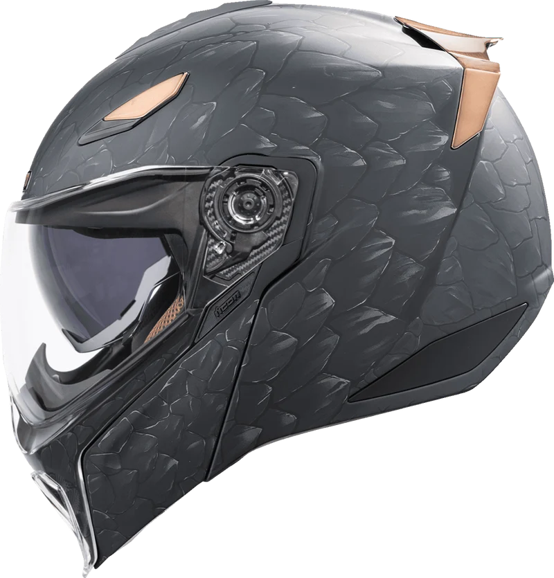 Icon Threshold Nocturnal 2 Modular Motorcycle Helmet