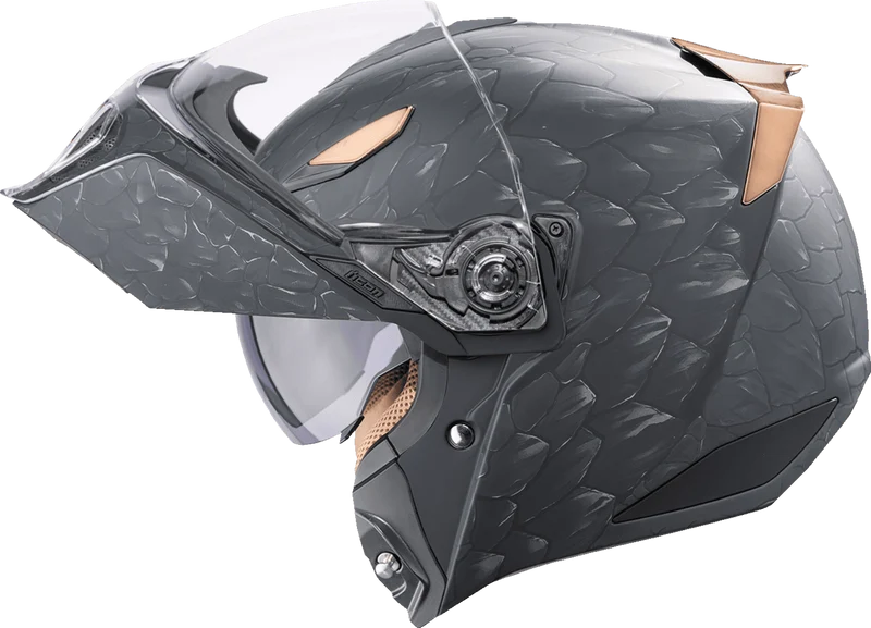 Icon Threshold Nocturnal 2 Modular Motorcycle Helmet