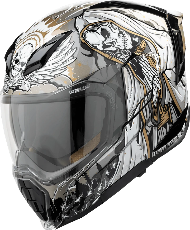 Icon Ultraflite Nuestra Senora Full Face Motorcycle Helmet