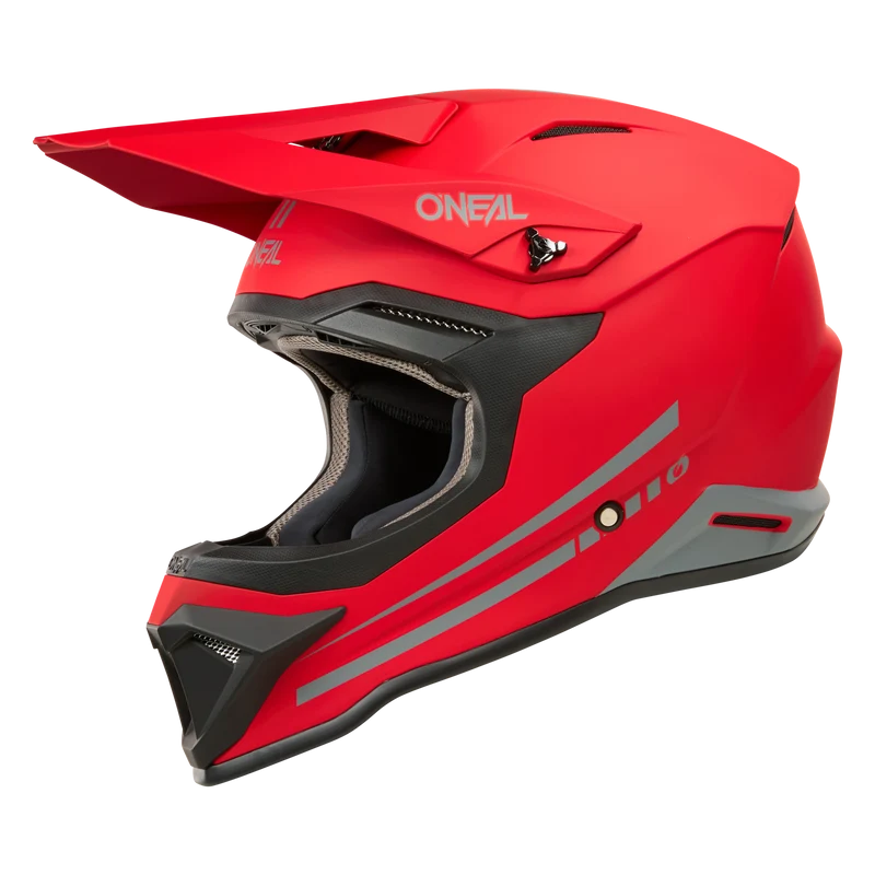O'Neal 4 SRS Solid MX Motorcycle Helmet