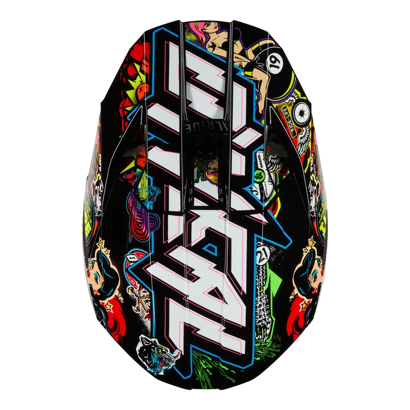 O'Neal 3 SRS Crank MX Motorcycle Helmet