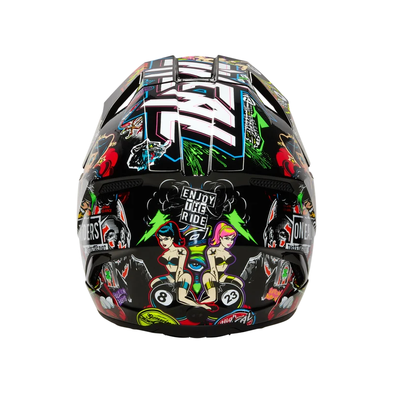 O'Neal 3 SRS Crank MX Motorcycle Helmet