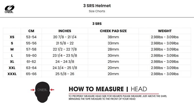 O'Neal 3 SRS Crank MX Motorcycle Helmet