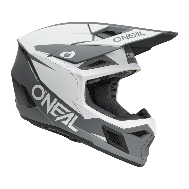 O'Neal 3 SRS Solid MX Motorcycle Helmet