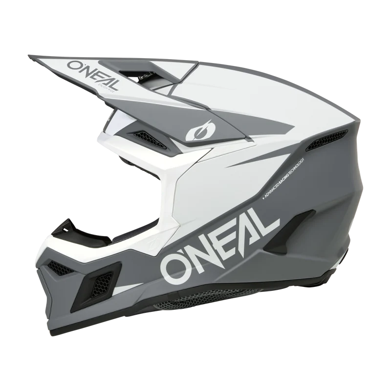 O'Neal 3 SRS Solid MX Motorcycle Helmet