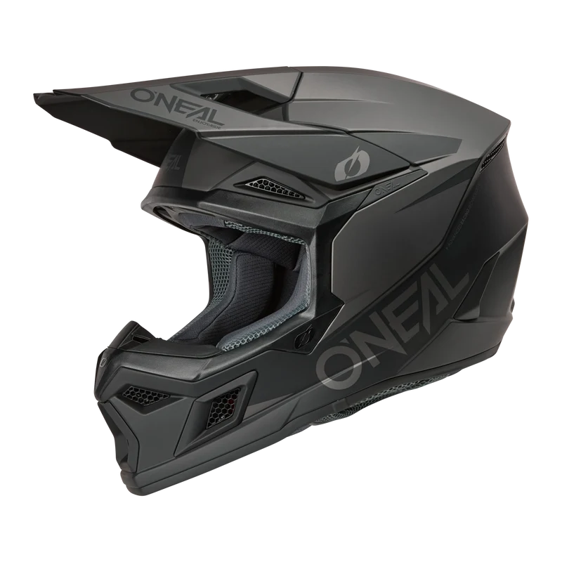 O'Neal 3 SRS Solid MX Motorcycle Helmet