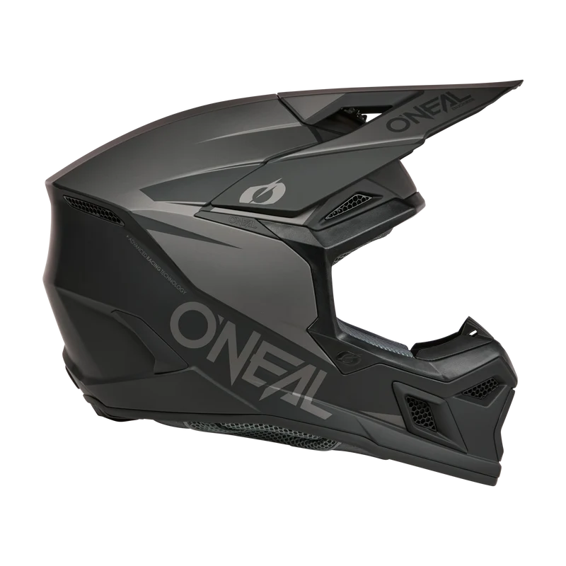 O'Neal 3 SRS Solid MX Motorcycle Helmet