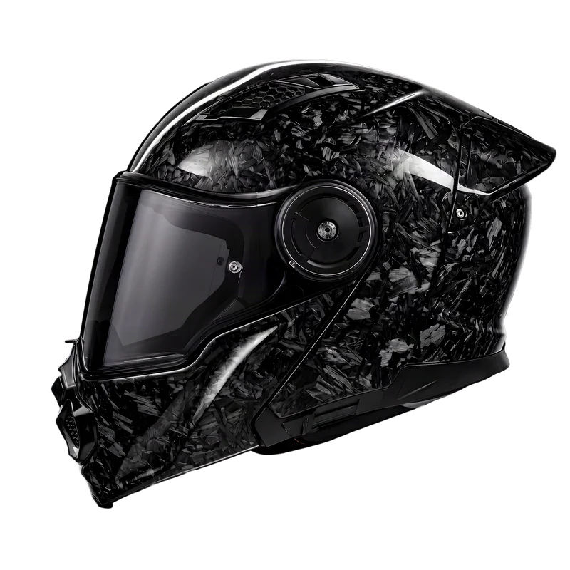 Daytona C6 Pro Forged Grey Carbon Fiber Modular Motorcycle Helmet