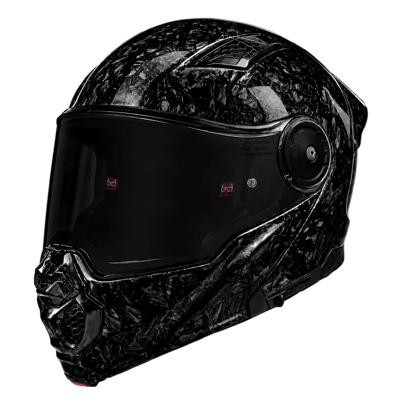 Daytona C6 Pro Forged Grey Carbon Fiber Modular Motorcycle Helmet