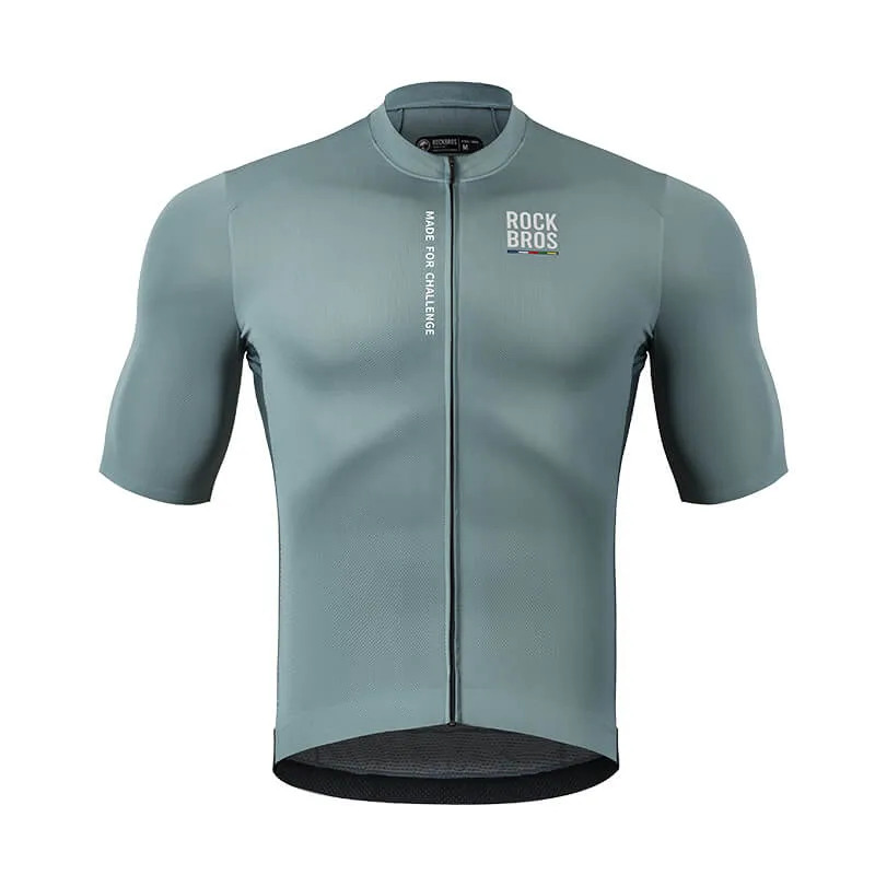 ROAD TO SKY Herren Kurzarm-Radtrikot Jersey für MTB & Rennrad