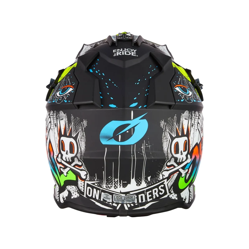 O'Neal 2 SRS Rancid MX Motorcycle Helmet