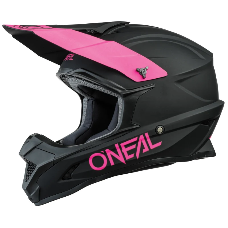 O'Neal 1 SRS Solid MX Motorcycle Helmet