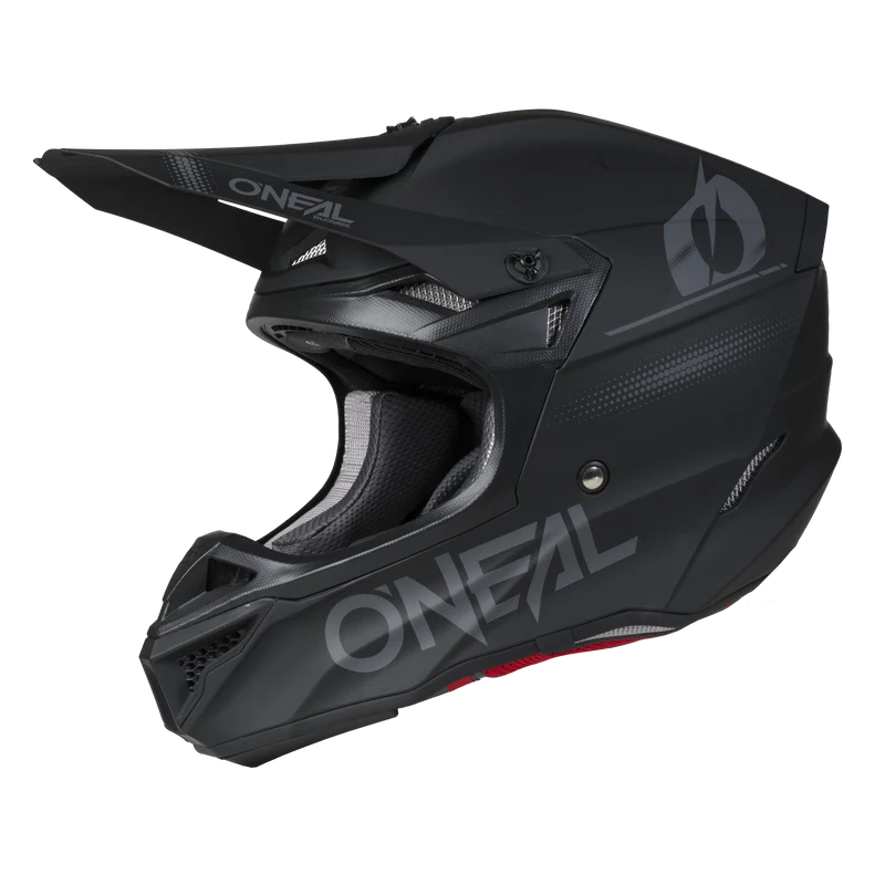 O'Neal 5 SRS Blackout MX Motorcycle Helmet