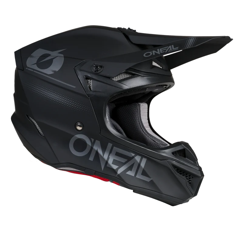 O'Neal 5 SRS Blackout MX Motorcycle Helmet