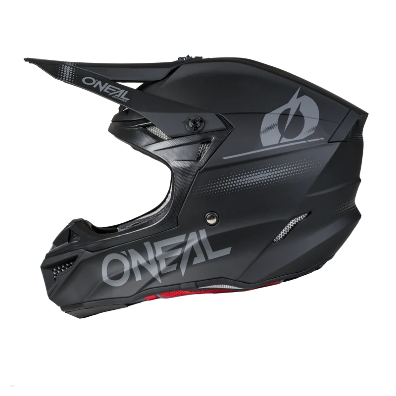 O'Neal 5 SRS Blackout MX Motorcycle Helmet