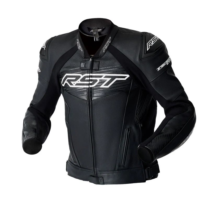 RST Moto Men's Tractech Evo D3O Leather Motorcycle Jacket