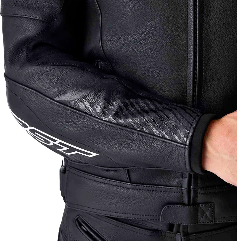 RST Moto Men's Tractech Evo D3O Leather Motorcycle Jacket