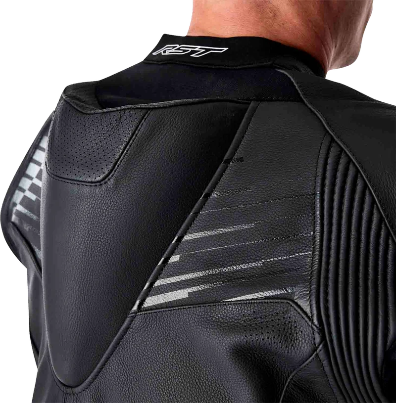 RST Moto Men's Tractech Evo D3O Leather Motorcycle Jacket