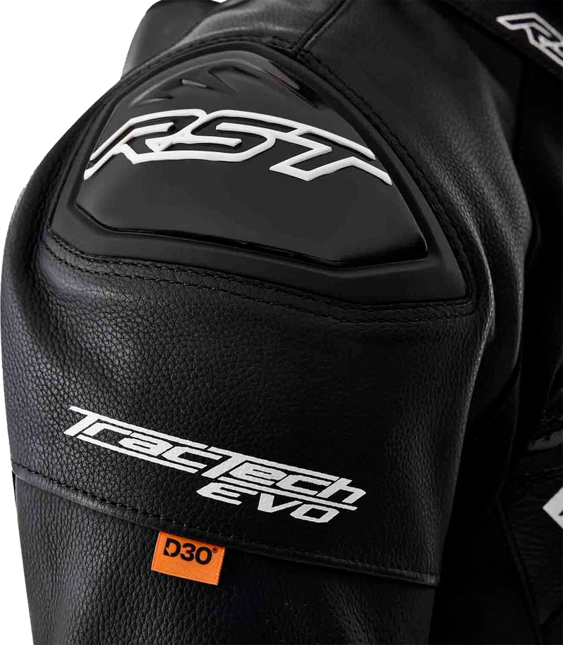 RST Moto Men's Tractech Evo D3O Leather Motorcycle Jacket