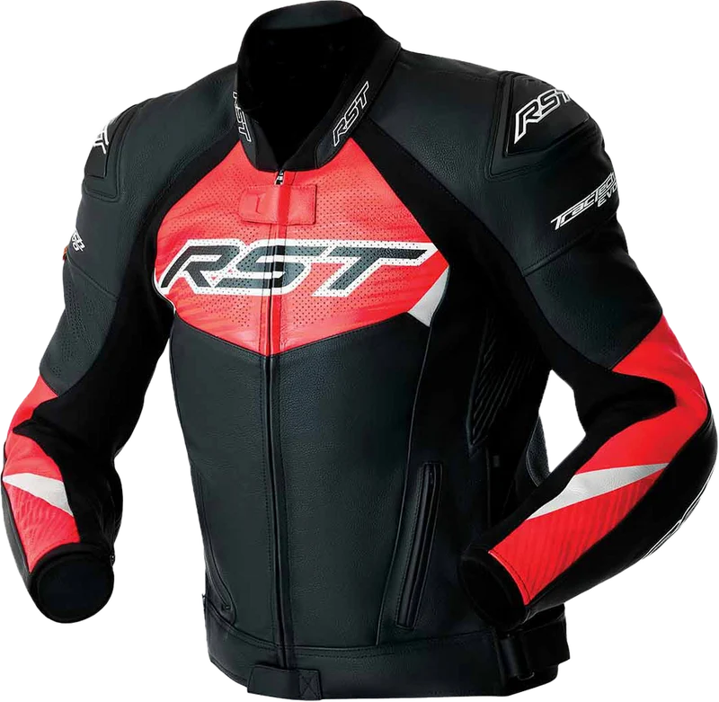 RST Moto Men's Tractech Evo D3O Leather Motorcycle Jacket