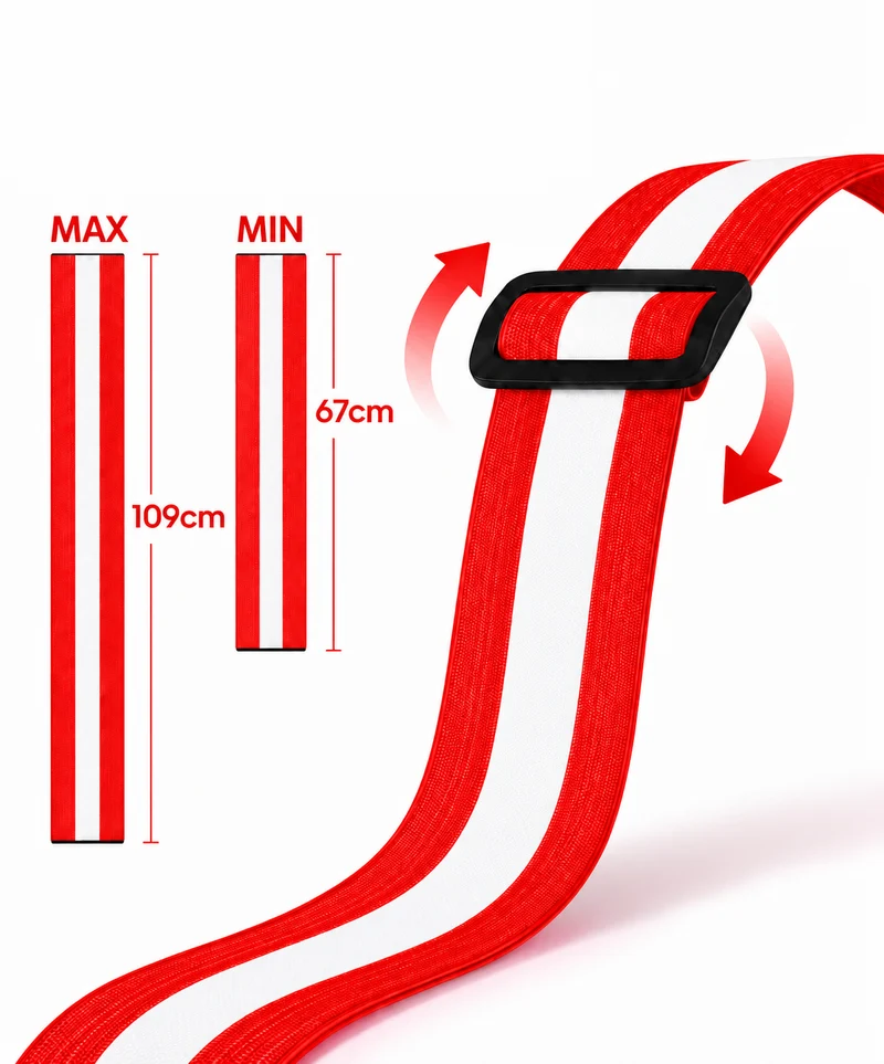 Hardloopvest Met Verlichting en Reflectoren LED Veiligheidsvest USB-C Oplaadbaar Fietsen One Size