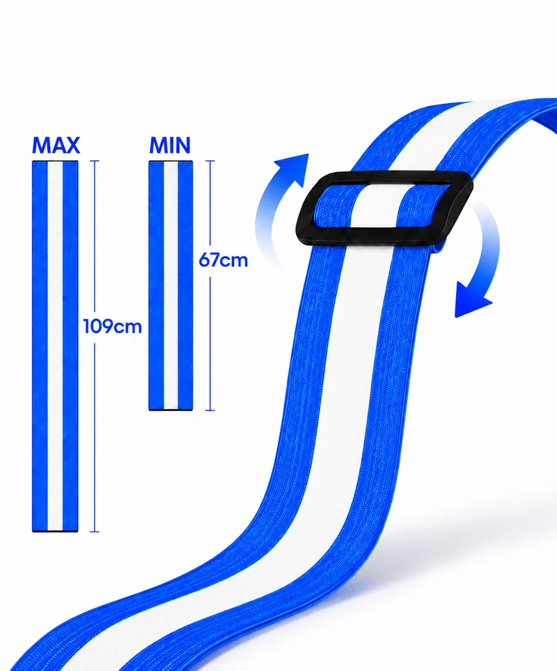 Hardloopvest Met Verlichting en Reflectoren LED Veiligheidsvest USB-C Oplaadbaar Fietsen One Size