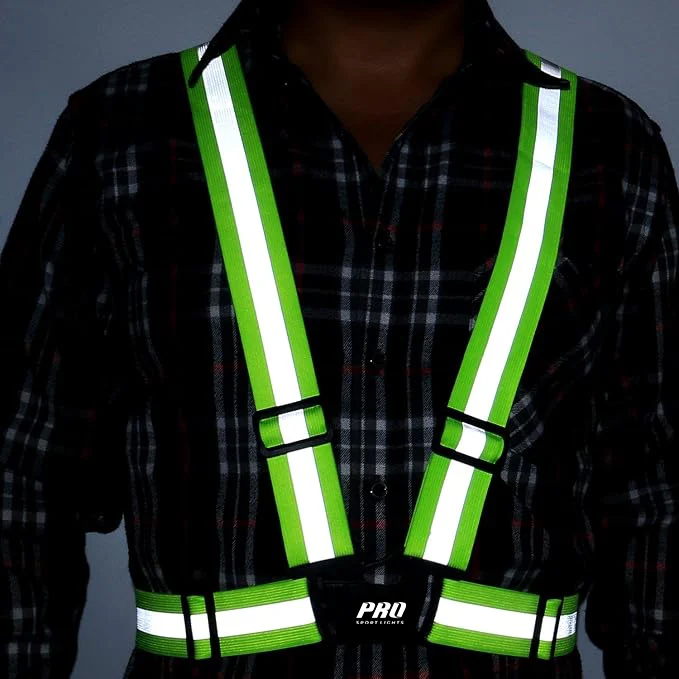 Hardloopvest Reflecterend Veiligheidsvest Fietsen One Size Verstelbaar