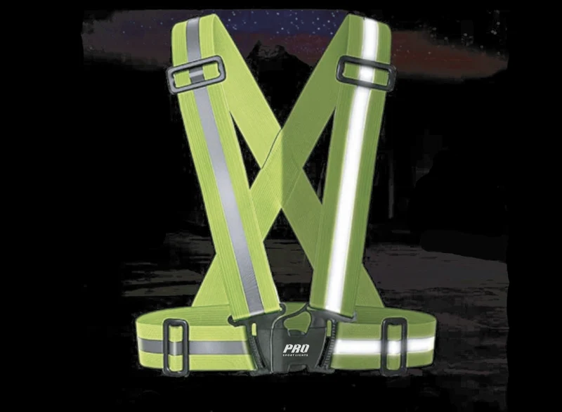 Hardloopvest Reflecterend Veiligheidsvest Fietsen One Size Verstelbaar