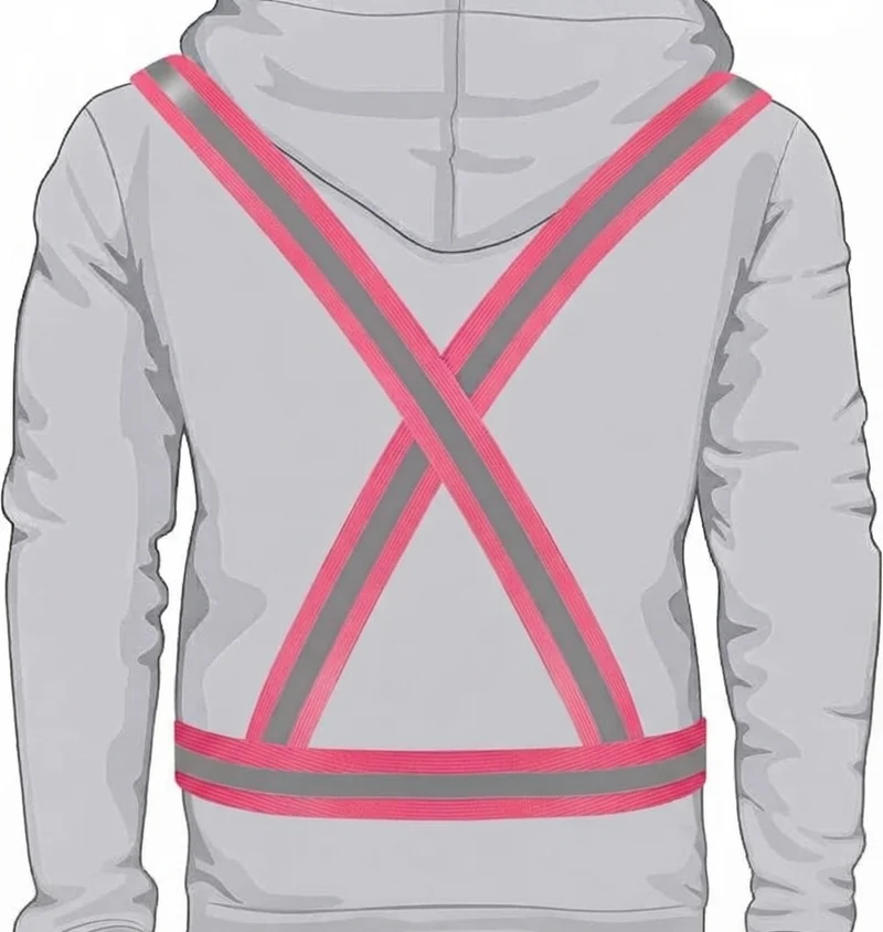 Hardloopvest Reflecterend Veiligheidsvest Fietsen One Size Verstelbaar