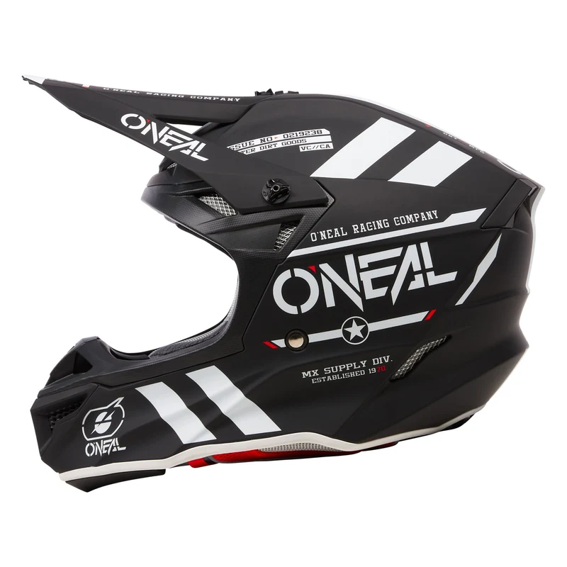 O'Neal 5 SRS Warhawk MX Motorcycle Helmet