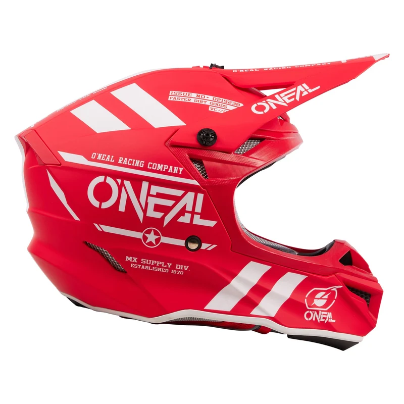 O'Neal 5 SRS Warhawk MX Motorcycle Helmet