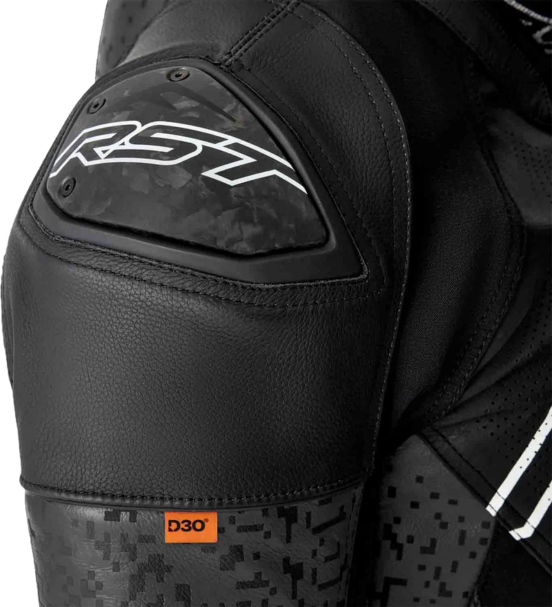 RST Moto Men's Pro Series Supersport-K D3O Leather Motorcycle Jacket