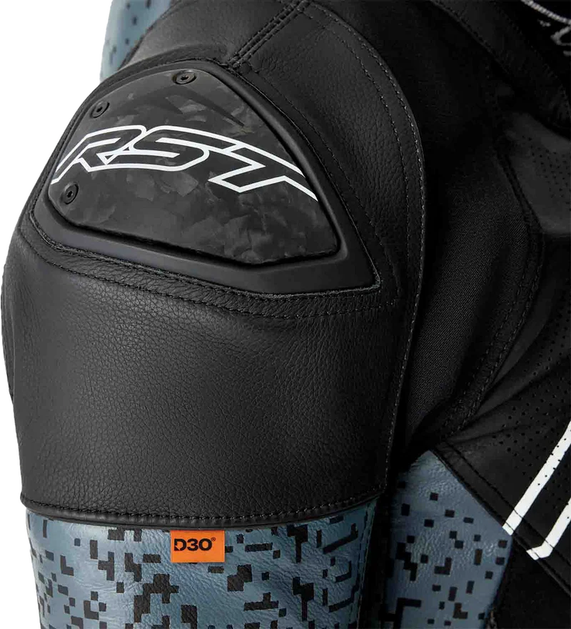RST Moto Men's Pro Series Supersport-K D3O Leather Motorcycle Jacket