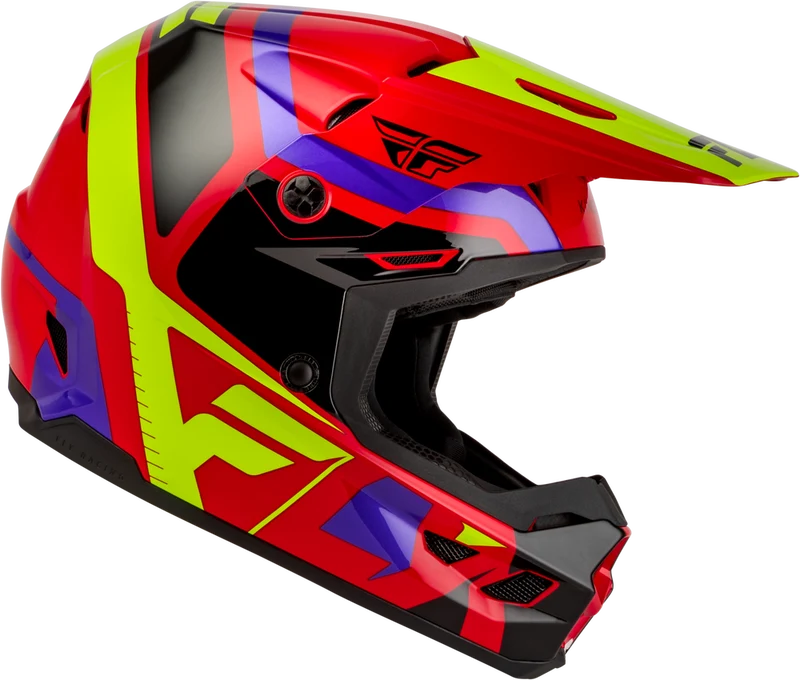 Fly Racing Youth Kinetic Scrap MX Motorcycle Helmet