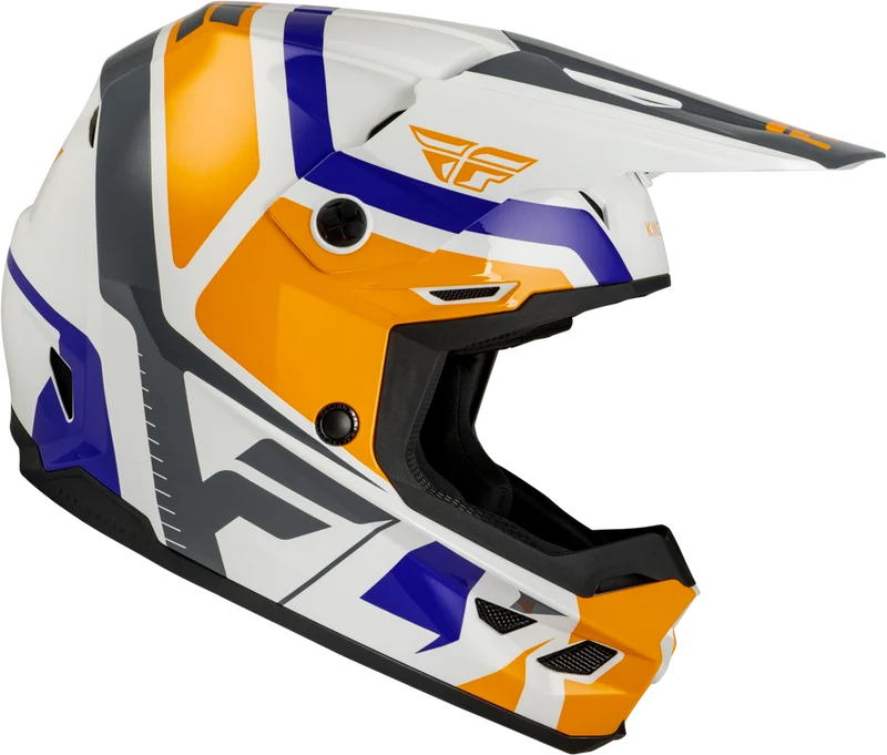 Fly Racing Youth Kinetic Scrap MX Motorcycle Helmet