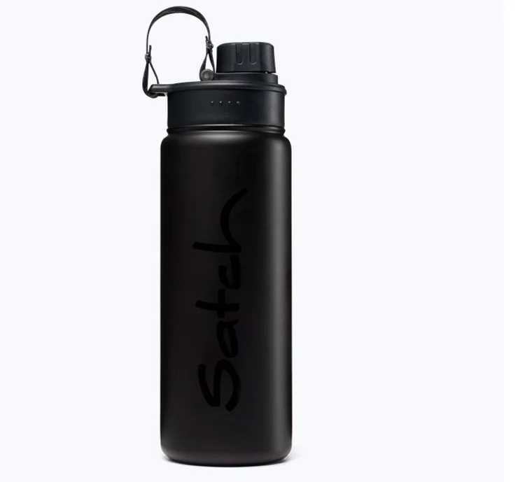 Satch Edelstahl Trinkflasche 500ml schwarz