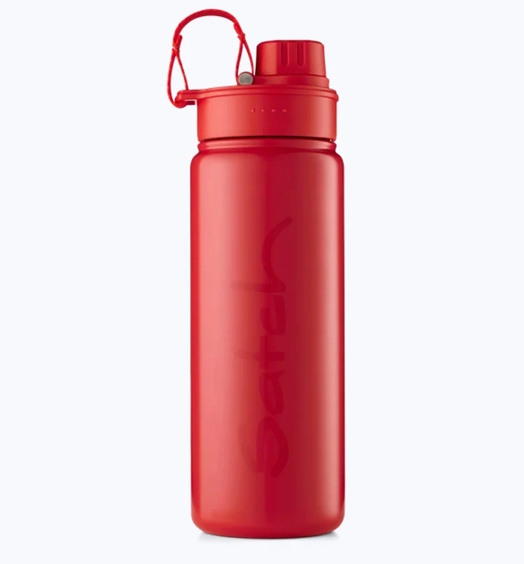 Satch Edelstahl Trinkflasche 500ml rot