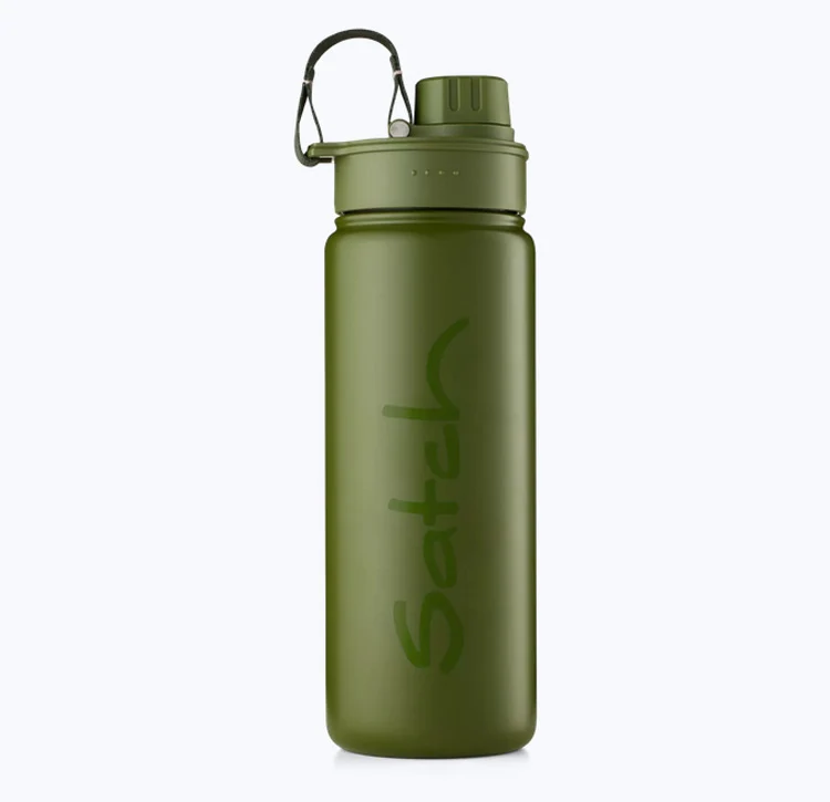 Satch Edelstahl Trinkflasche 500ml olive