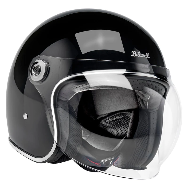 Biltwell Tahoe Solid Open Face Motorcycle Helmet