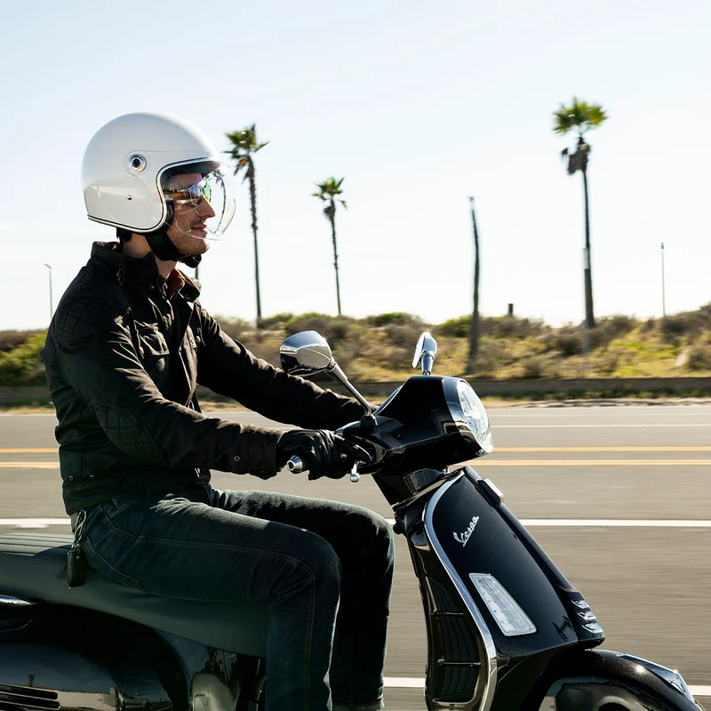 Biltwell Tahoe Solid Open Face Motorcycle Helmet